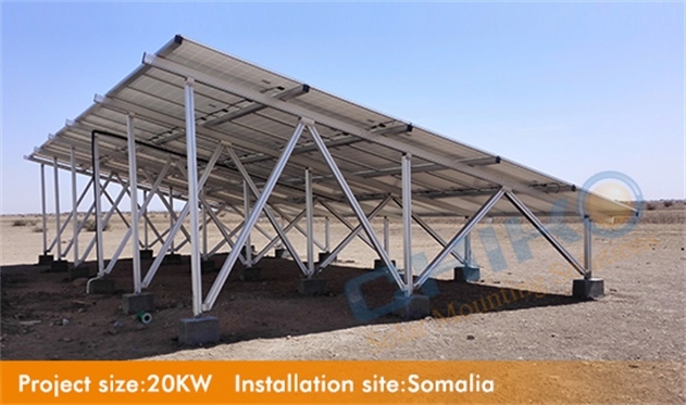 索马里20KW商业地面小型电