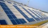 荷兰商业铁皮屋顶200KW--晨