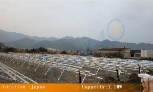 日本1.1MW地面项目-晨科太阳能T2VC地面光伏支架的“魅力”