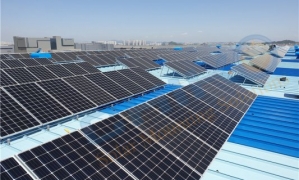 韩国仁川610KW屋顶光伏支架工程
