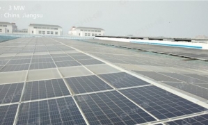 江苏常州3MW-晨科太阳能BIPV防水光伏支架项目