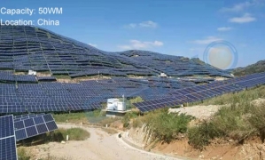 50MW山地光伏支架-晨科太阳能助力贵州光伏市场“绝地求生”