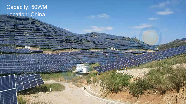 50MW山地光伏支架-晨科太阳能助力贵州光伏市场的“绝地求生”