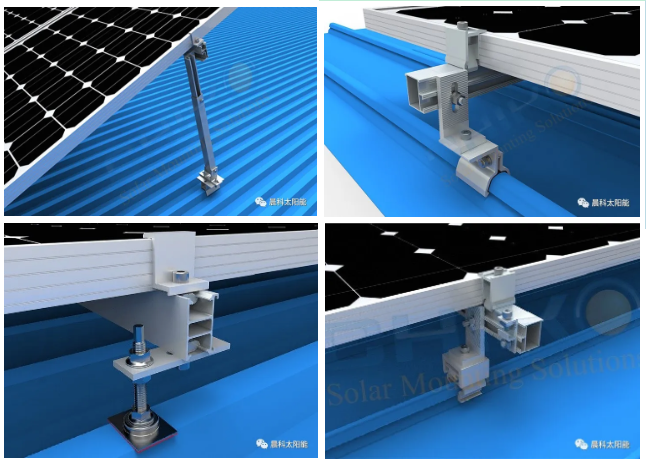 这样的彩钢瓦光伏支架安装方式，你了解吗？
